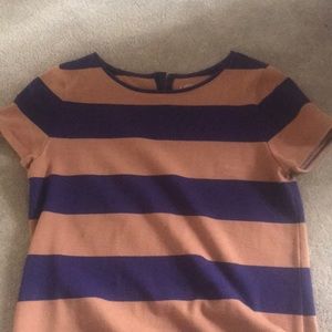 Ann Taylor Loft Petites Striped Shirt